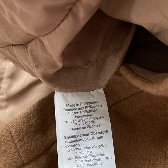 J. Crew| Wool, Laine Brown-Tan Mini Skirt with Ruffle Detail—Size 0••• - Picture 11 of 14